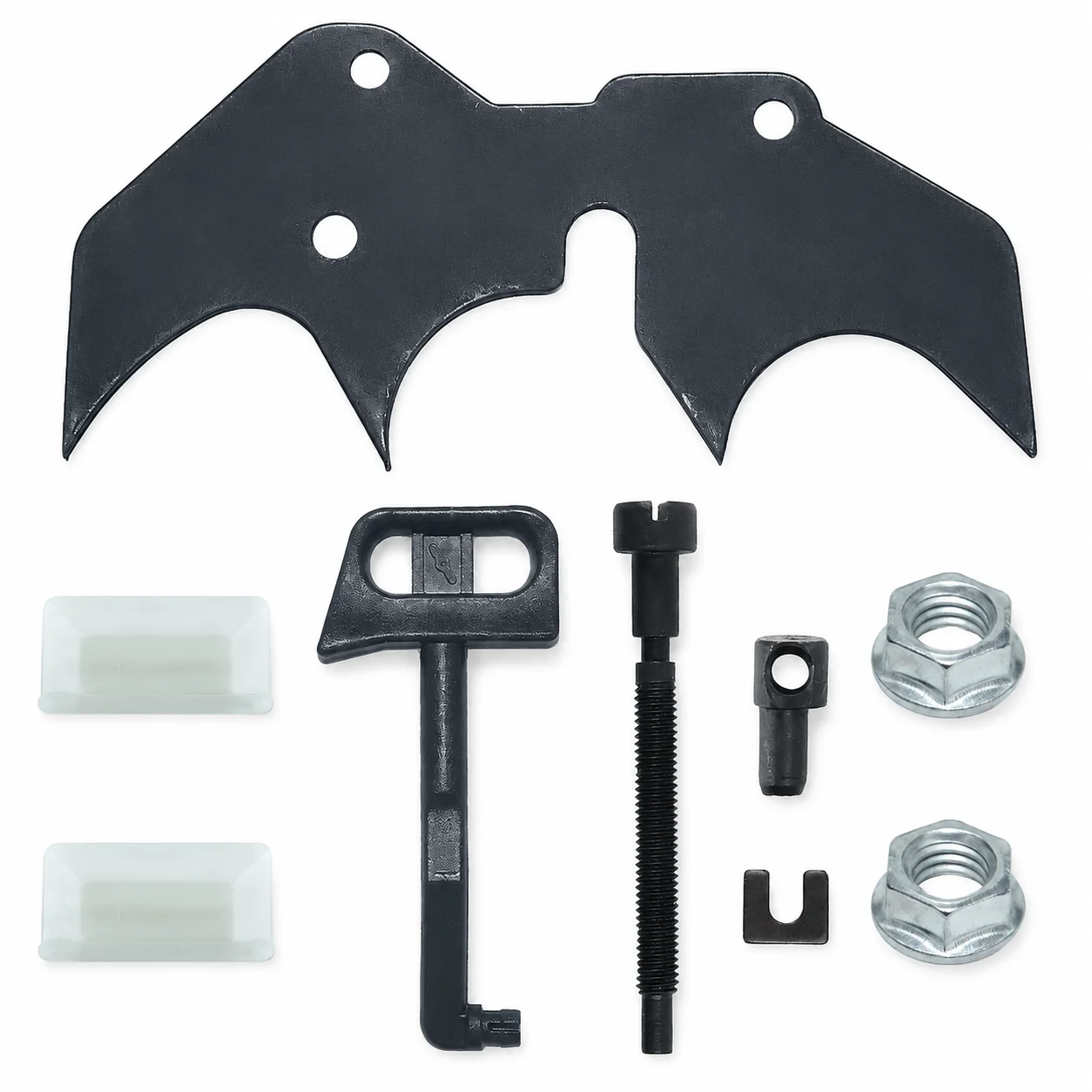 Felling Dog Spike Bar Nut Kit with Adjuster Choke Rod For Husqvarna 288 281 181 281XP 288XP Chainsaw EPA Parts Replace 501918101
