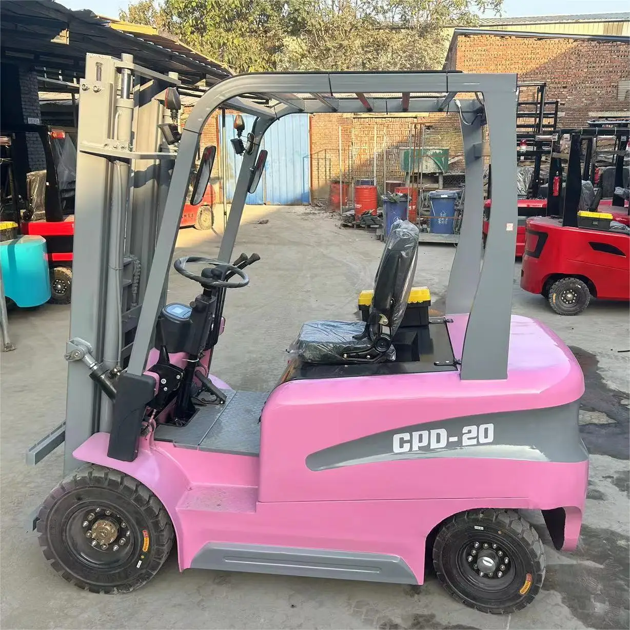 

Hot Sale Free Shipping CE EPA EURO 5 Electric forklift 3ton 3.5ton wheel truck multi High Quality forklift