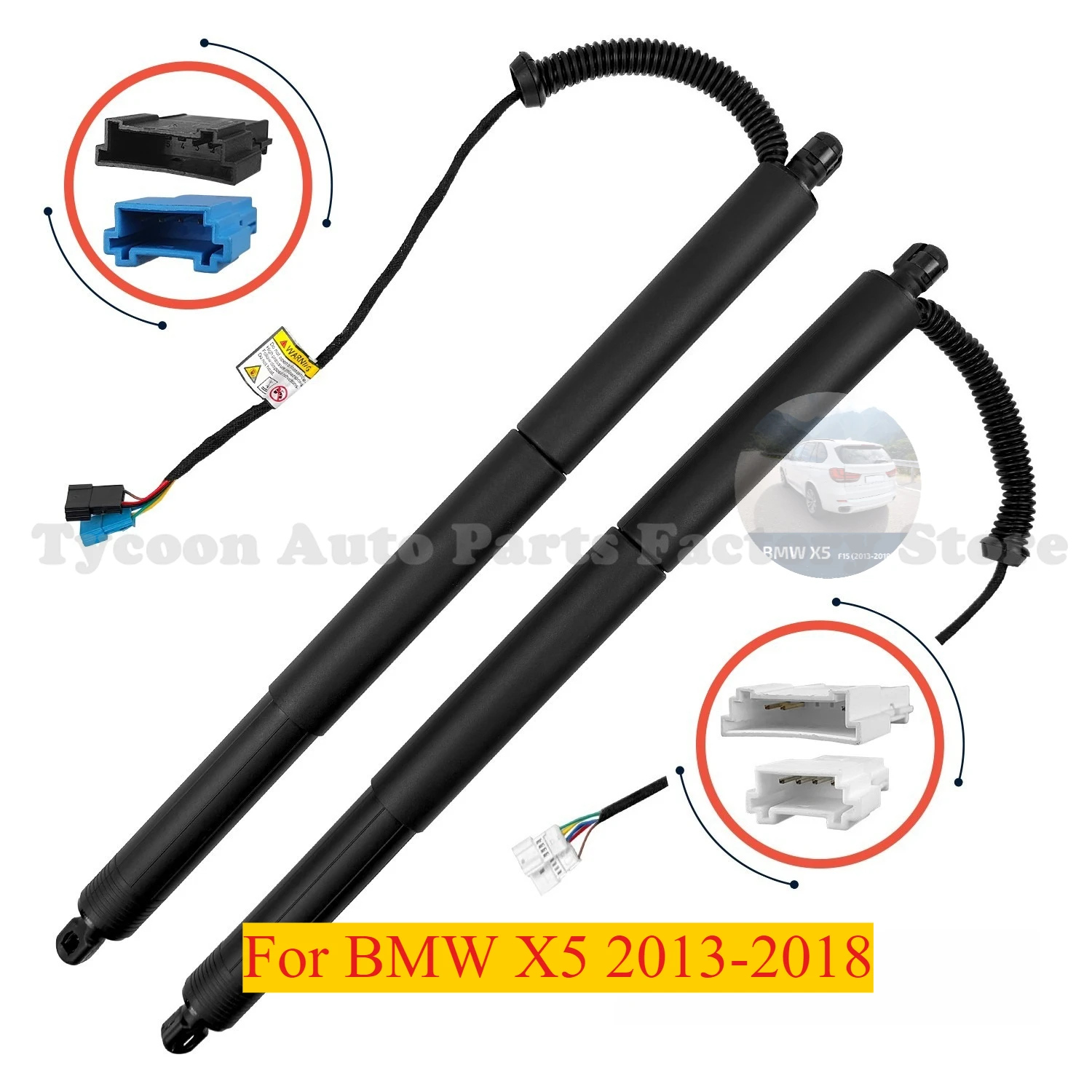 

Electric Tailgate Strut For BMW X5 2013-2018 Left Right Pair 51247434041 51247434042