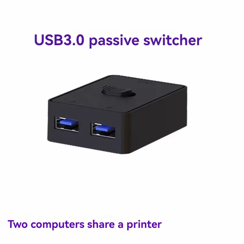 2 منفذ USB محول الطابعة مشاركة مفاتيح ثنائية الاتجاه 2 في و 1 خارج أو 1 داخل و 2 خارج USB تقاسم الجلاد