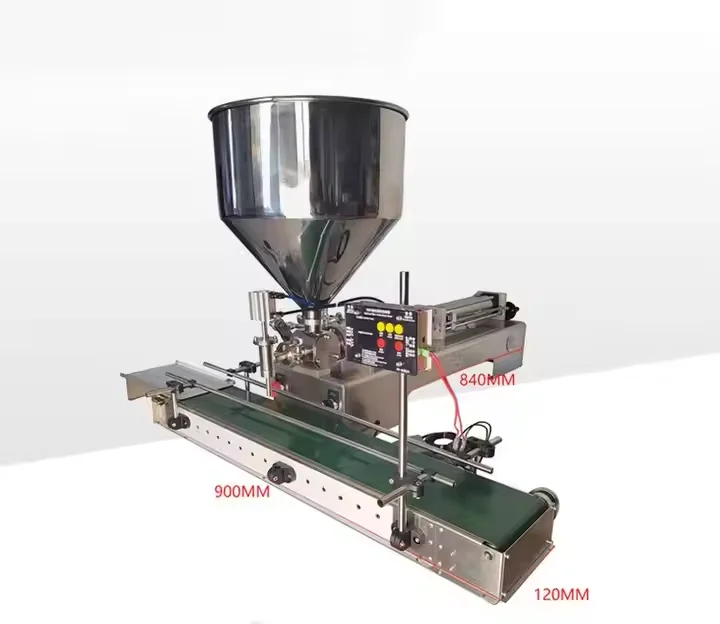 

Automatic Horizontal Filling Machine for Beverages Single Nozzle for Liquid Tomato Sauce Peanut Butter Thick Plastic Bottles