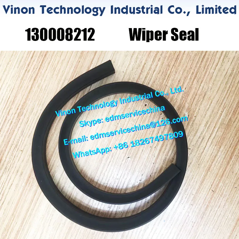 130008212 edm Wiper Seal for ROBOFIL FO550. edm black seal 130.008.212