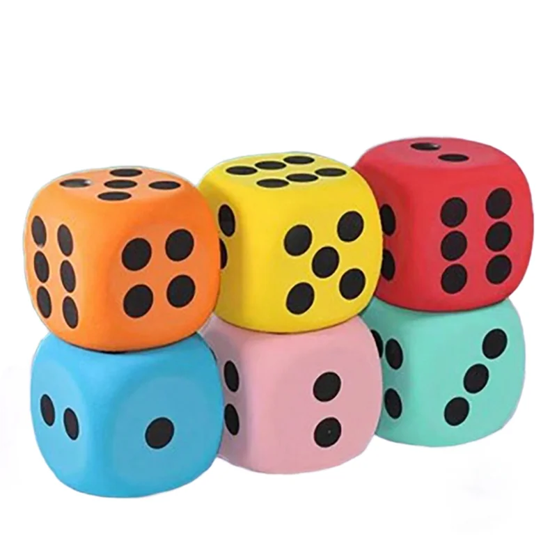 

M15K-Ideal для интерактивных игр, большой набор мягких кубиков из пенопласта, 6 шт., аксессуары для игр в комплекте для домашних животных