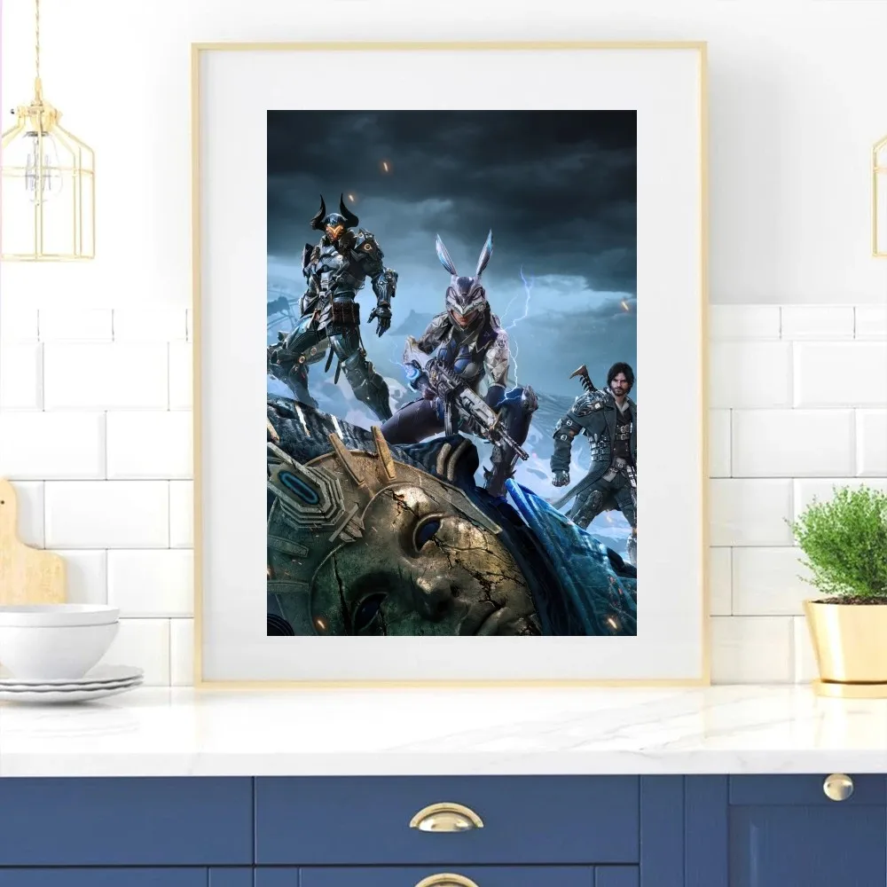 Game The First Descendant Poster Home Room Decor Livingroom Bedroom Aesthetic Art Wall Painting Stickers