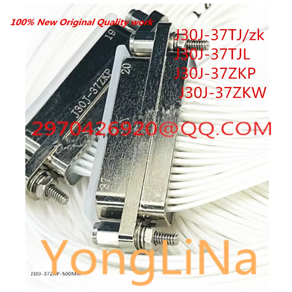 100%New 1PCS   J30J Rectangular Connector J30J-37TJ/zk J30J-37TJL J30J-37ZKP