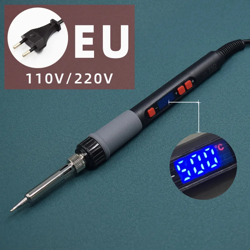 936 Digital Display Constant Temperature Soldering Iron D61 Precision Maintenance Special Solder Tool 936 Portable Solder Table