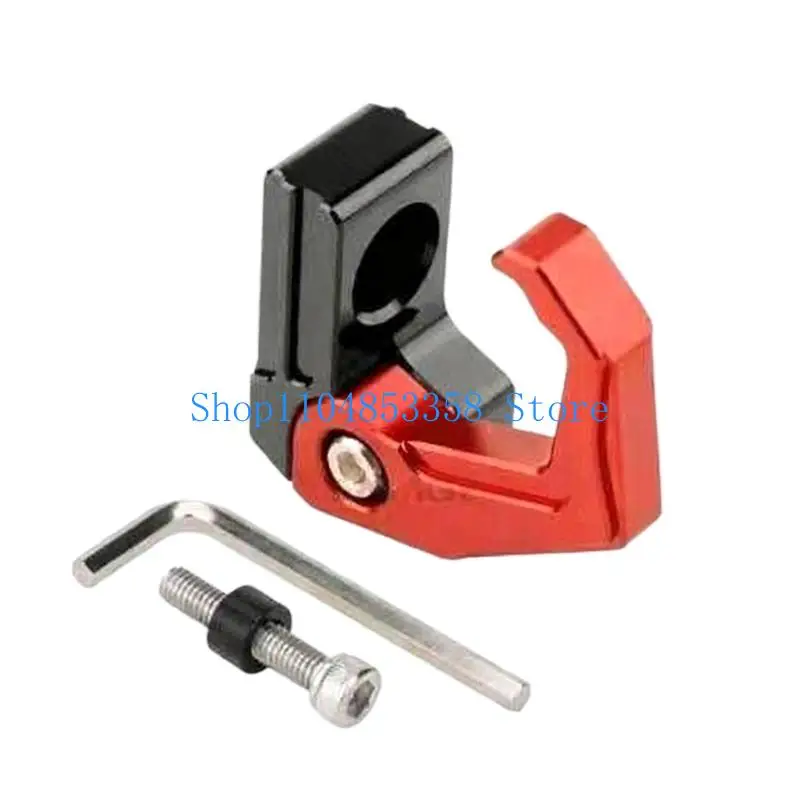 652F Motorcycle Handlebar Storage Hook Foldable Anti Slip Aluminum Accessory Mounting On Scooter Motorbike Handlebars