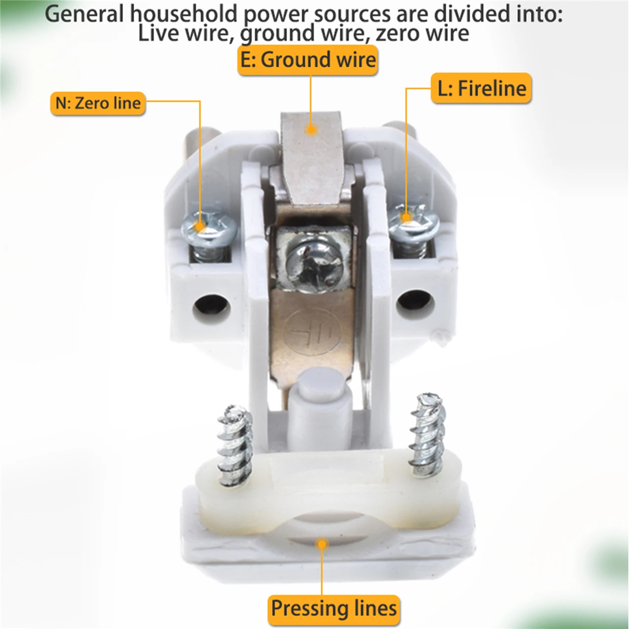 16A męski żeński montaż gniazdo złącze francuski rosja Korea niemiecki ue Schuko przewód zasilający przewód kabel wtykowy gniazdo 4.8mm piny