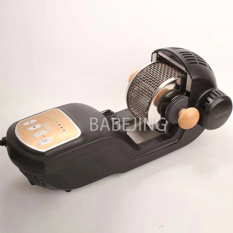 BABEJING محمصة قهوة منزلية كهربائية، محمصة حبوب جافة من الفولاذ المقاوم للصدأ