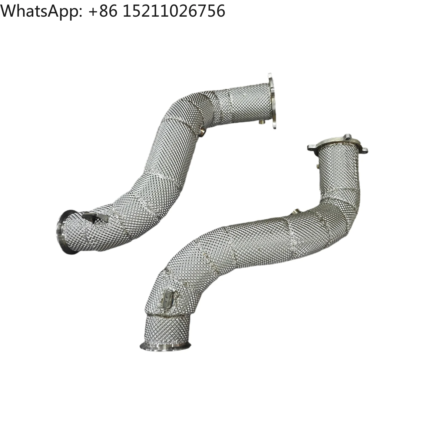 Contach Exhaust Racing Downpipe for Mclaren 720 720s With Heatshield