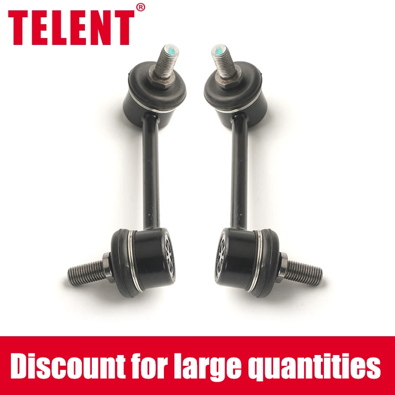 TELENT TE0414LR Santa Fe Rear Sway Stabilizer Bar End Link Set Right and Left with NUTS OEM 5554026600 5553026600