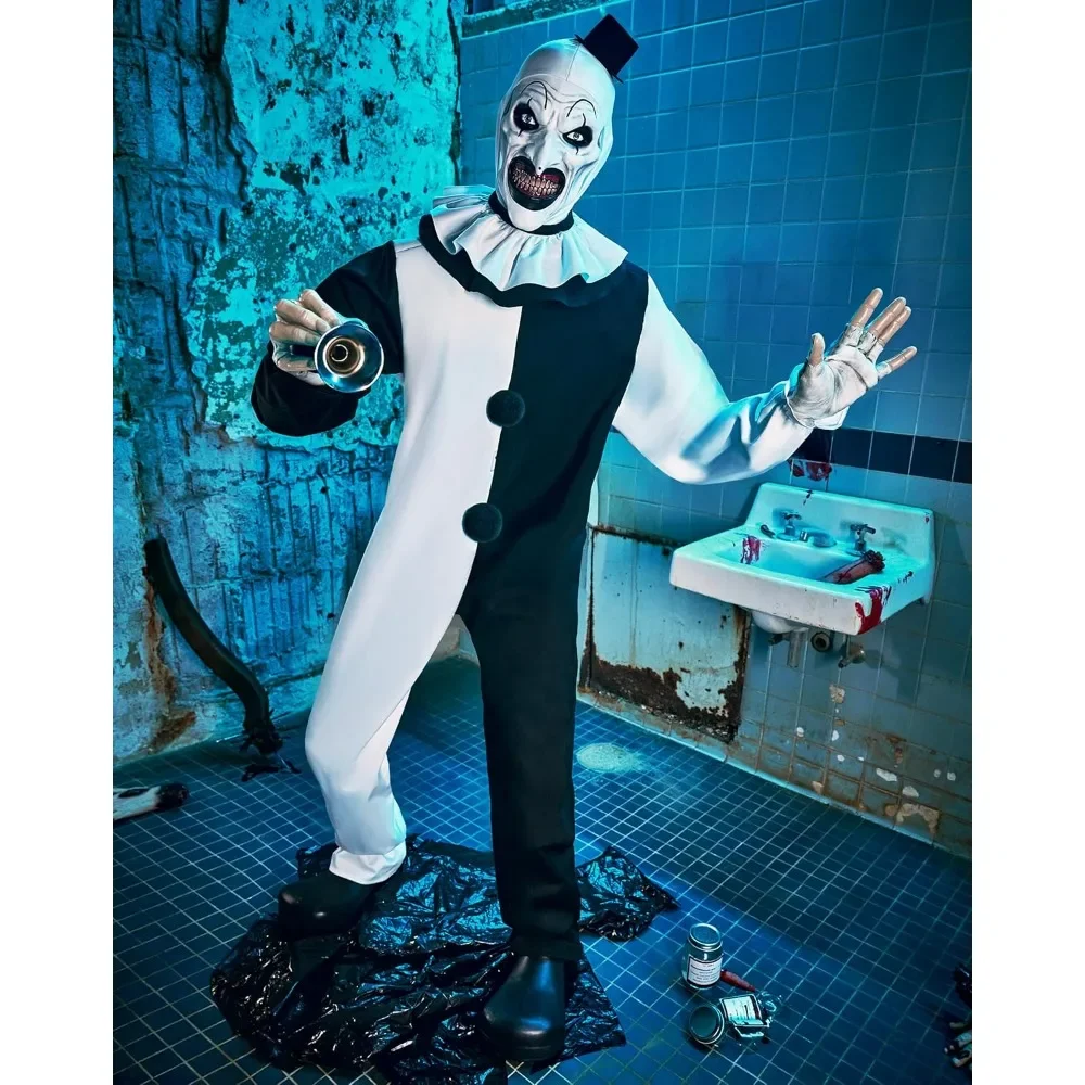 Terrifier 6.2 Ft Art The Clown Animatronic | Best Scary Decorations | Perfect for Horror Fans