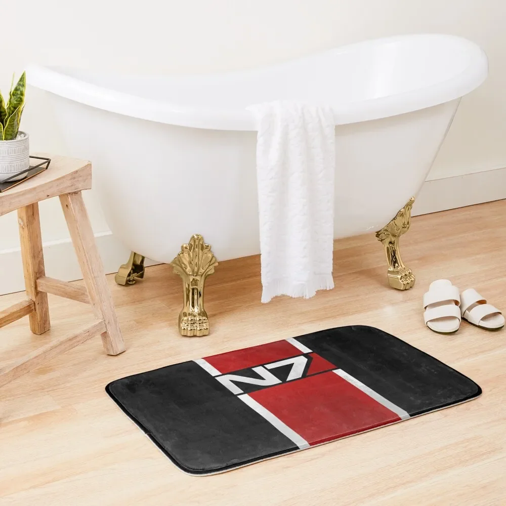 

Mass Effect Vertical N7 Bath Mat Bathroom Accessories Set Ofs In The Bathroom Bathroom Shower Foot Mat