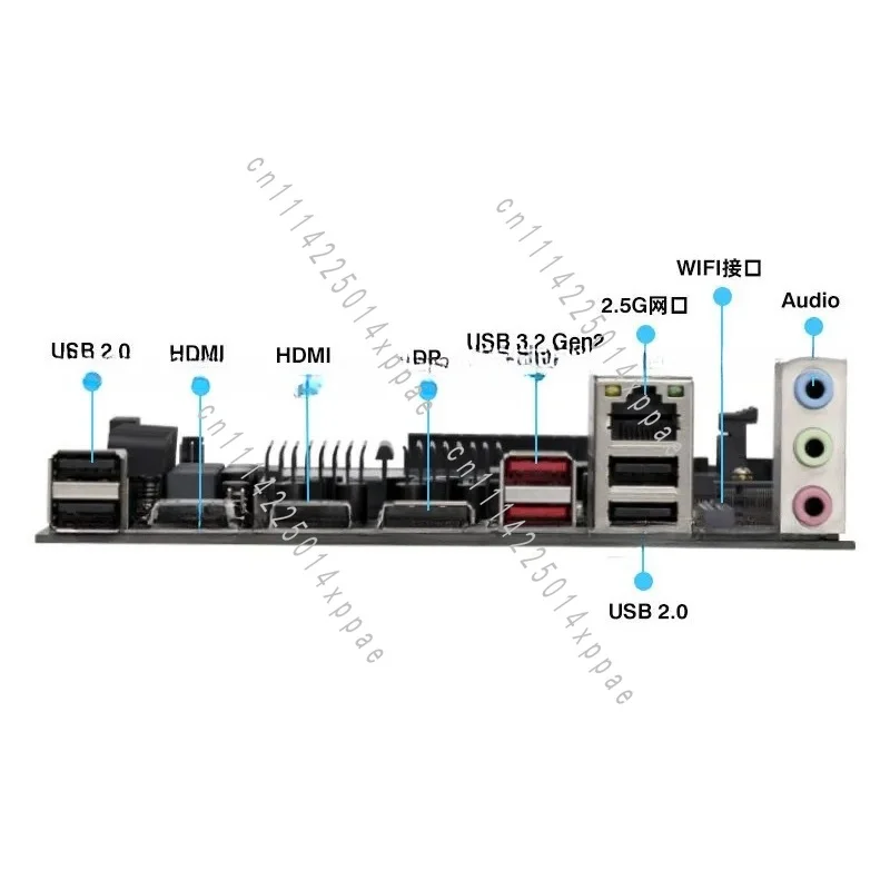 Onboard CPU Main Board Set Modt Processor AI  125H 155H 165H