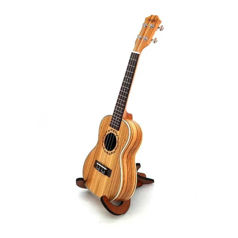 2025-new Acoustic Ukulele 23 Inch Concert Zebra Wood Hawaiian 4 Strings Small Guitar Ukelele Music Instrument