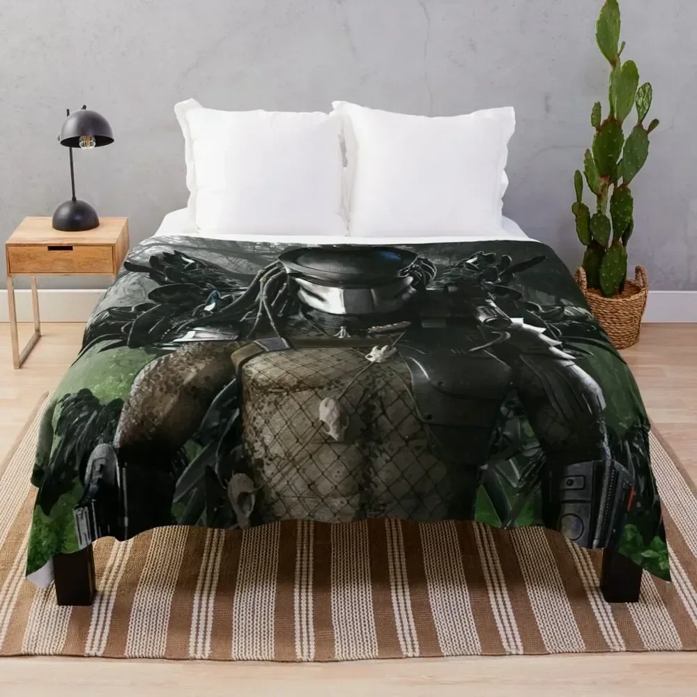 

Jungle Demon Predator Throw Blanket Furrys Baby Blankets