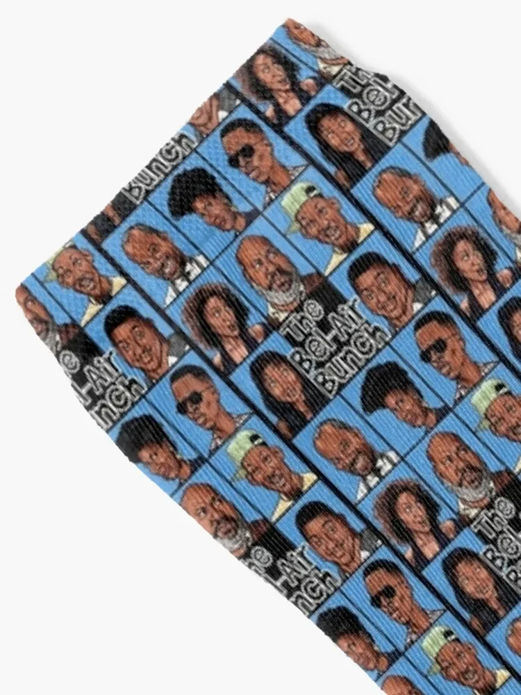 the bel air bunch Socks gym colored Boy Socks Women's