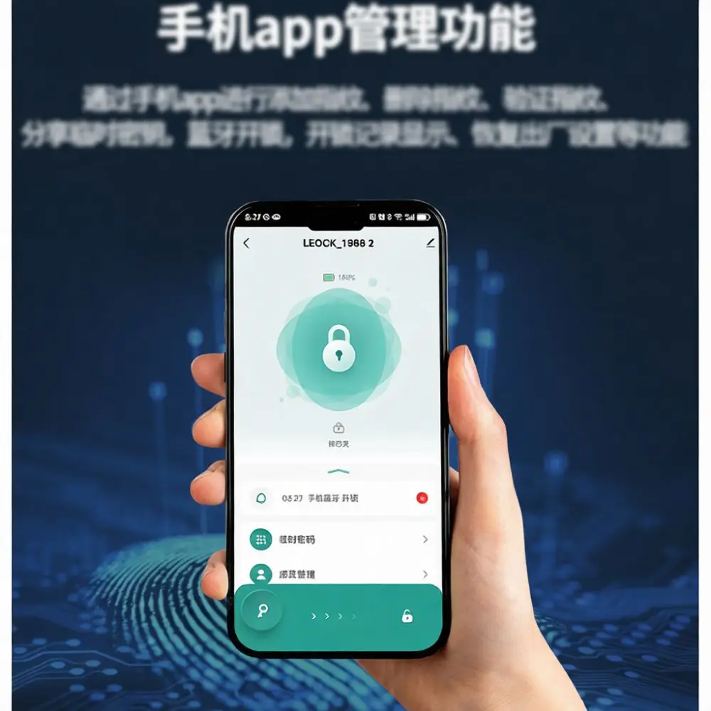 For For Dubei Smart Fingerprint Cabinet Security Lock Electronic Drawer Keyless Biometric Office File Storage Hardware Access