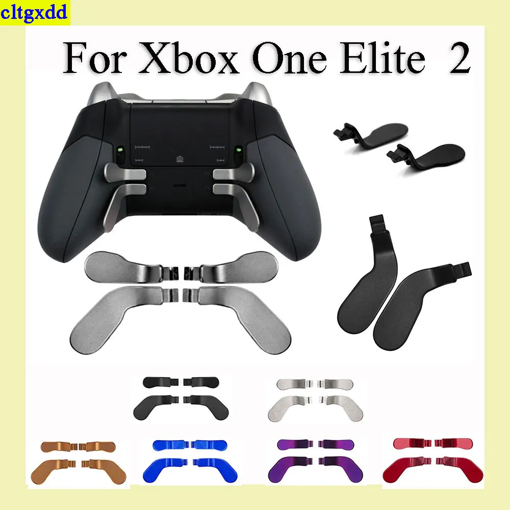 

4in1 Controller Trigger Button Metal Paddles For Xbox One Elite Series 2 Gamepad Parts for Xbox One Elite 2 Accessories