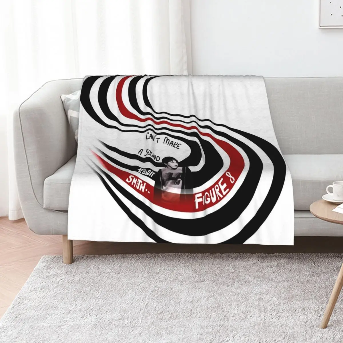 Elliott Smith Figure 8 Throw Blanket Luxury Designer Furry Decorative Sofa Thin Picnic Sofa Throw Blankets