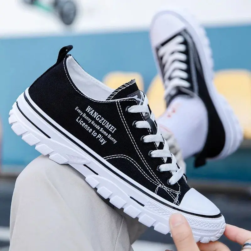 

Мужские дышащие повседневные кроссовки Zapatos De Hombre: модные весенне-осенние кеды на шнуровке с круглым носком и комфортной тканевой подкладкой
