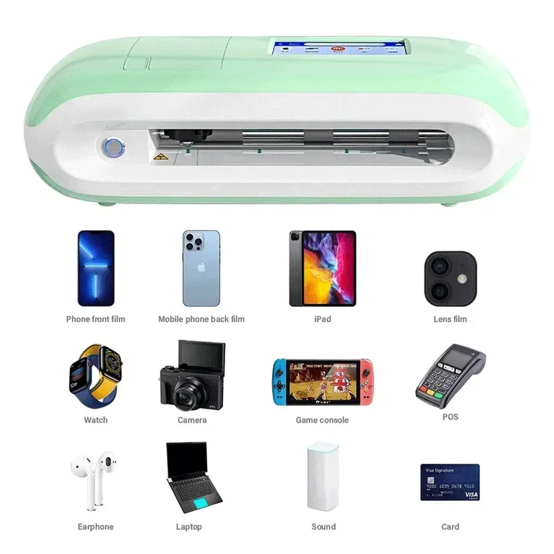 New Mobile Phone Screen Guard Protector Film Cutting Machine Tpu Mobile Phone Screen Guard Protector D