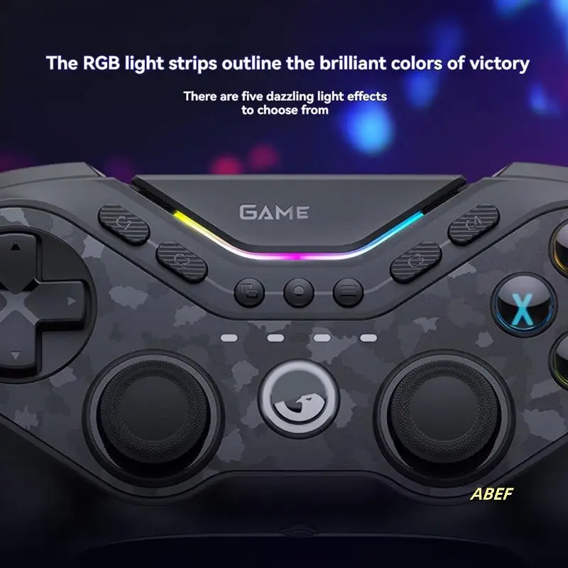 Контроллер с эффектом Холла Геймпад ПК TMR Джойстик NFC 6-осевой гироскоп Переключаемая раскладка 9 Кнопка с возможностью картирования