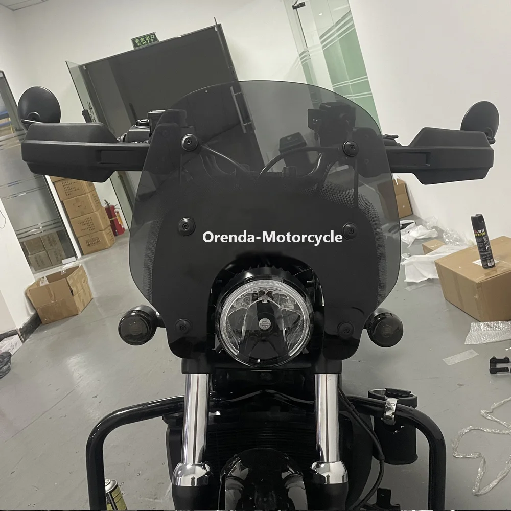 Osłona dłoni Osłona hamulca Osłona kierownicy Osłona dłoni Osłona przeciwwiatrowa Osłona deflektora dla Harley Nightster 975 RH975 Special 2024