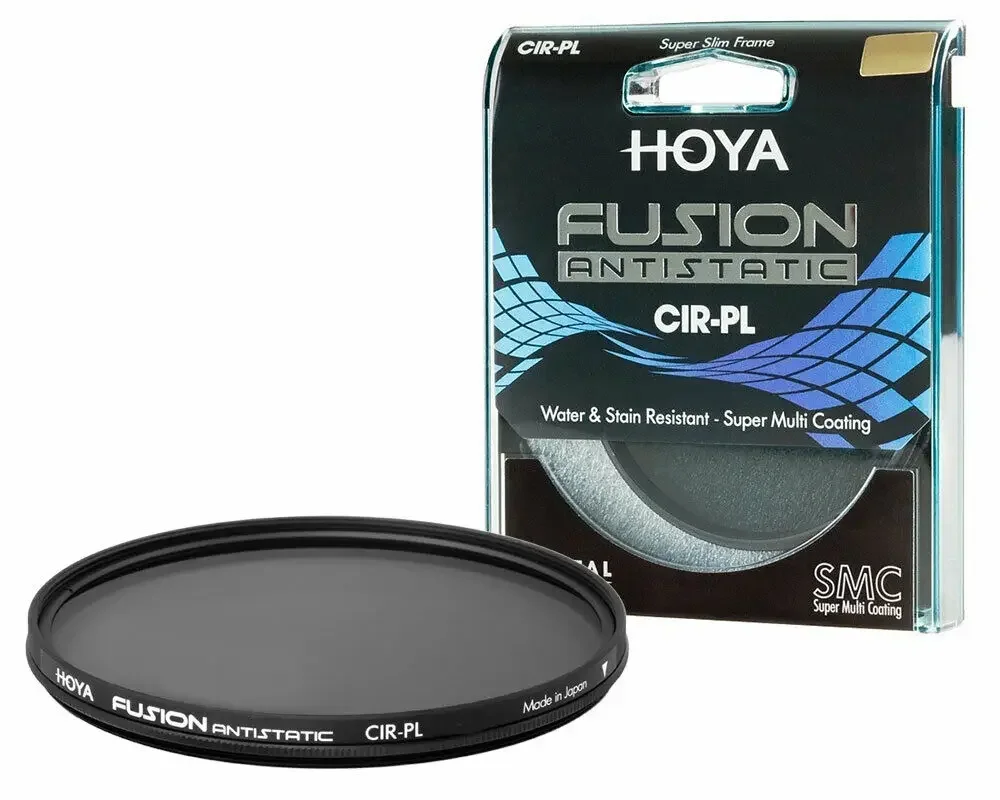 Hoya CPL Filter/Polariser Fusion Antistatic Slim Filter 49_52_55_58_62_67_72_77_82mm Polarizing/Polarizer CIR-PL for Camera Lens