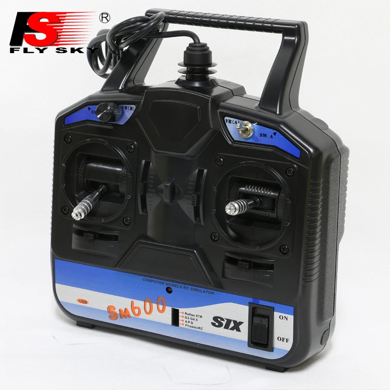 

FLYSKY FS-SM600 SM600 6-канальный передатчик RC-симулятора