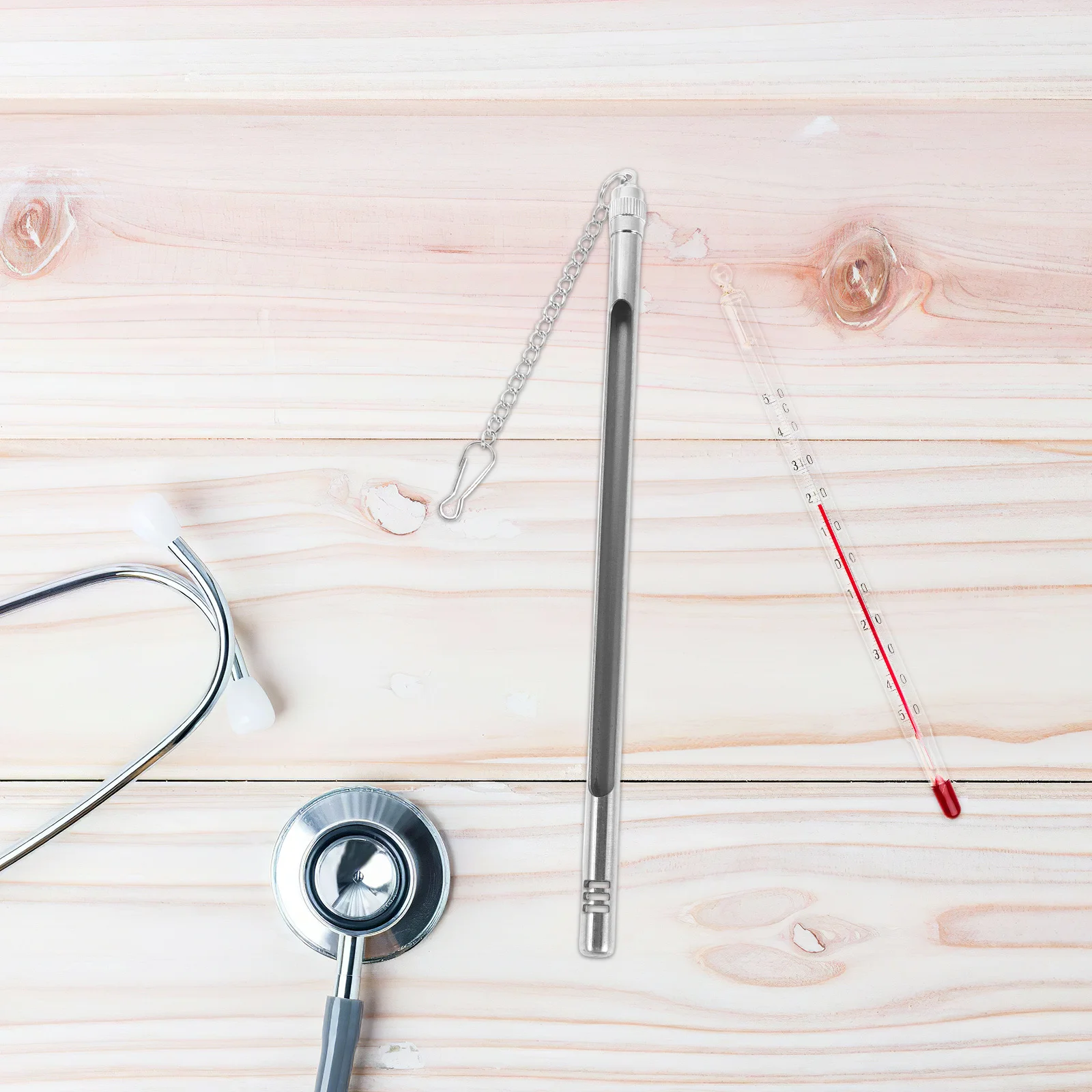 

Temperature Meter Protective Case Stainless Steel Shell For Thermometer Probe Protection Laboratory Industrial Use