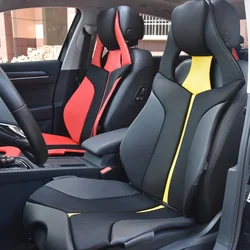 Car 1 Front Seat Covers Sport Cushion Protector Half Covered Accessories Interior For Lamborghini Lotus Ferrari AMG BMW Mustang