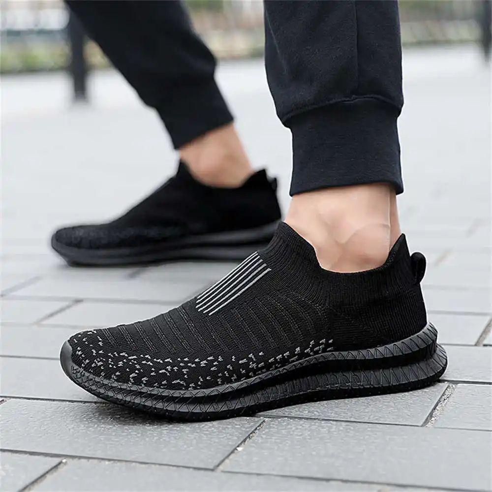 Slip-ons Number 39 Man's Red High Boots Offers Shoes Black High Top Sneakers Sports Sneacker Traning Loufers Drop Shipping view 3