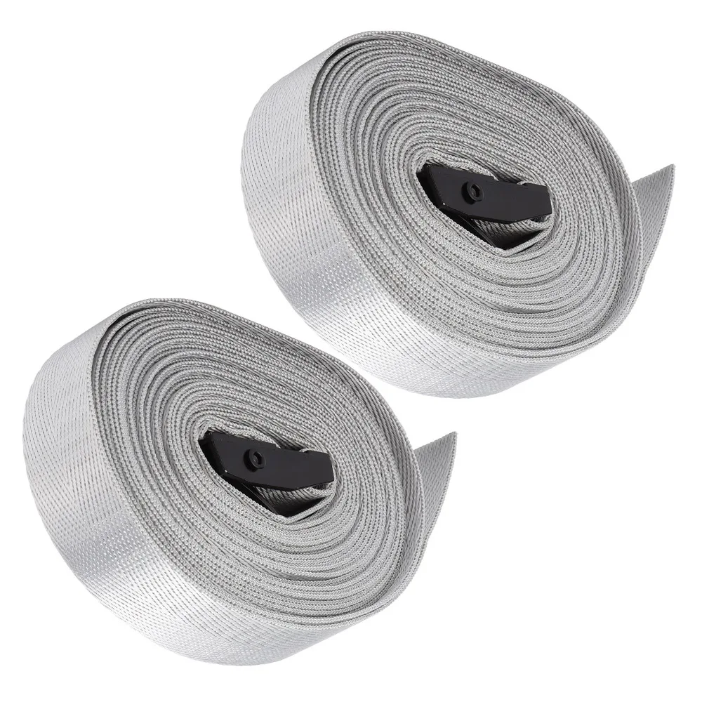 2 Pcs Durable Zinc Alloy Tie Down Straps Adjustable Heavy Duty Lashing Straps Ratchet Straps Cargo Lashing