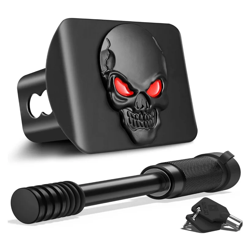 غطاء توصيل معدني بنمط ثلاثي الأبعاد مع غطاء غبار مفتوح مربع مناسب لجهاز الاستقبال مقاس 5.08 سم #1