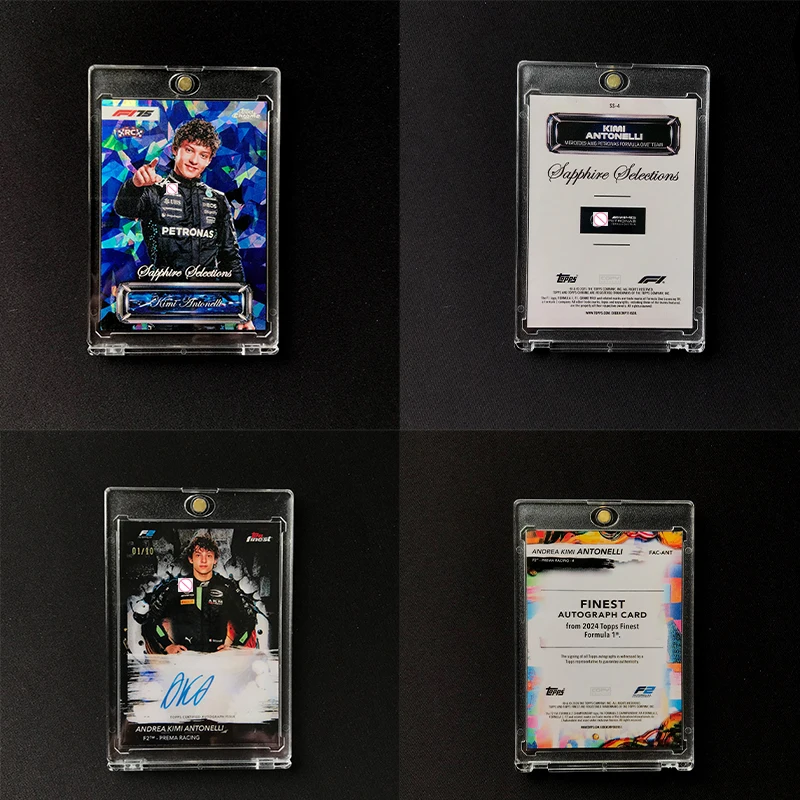 

2025 TC Antonelli Kimi Rookie F1 Rookie King Sapphire Large Proportion Special Card Replica Homemade Card Refraction