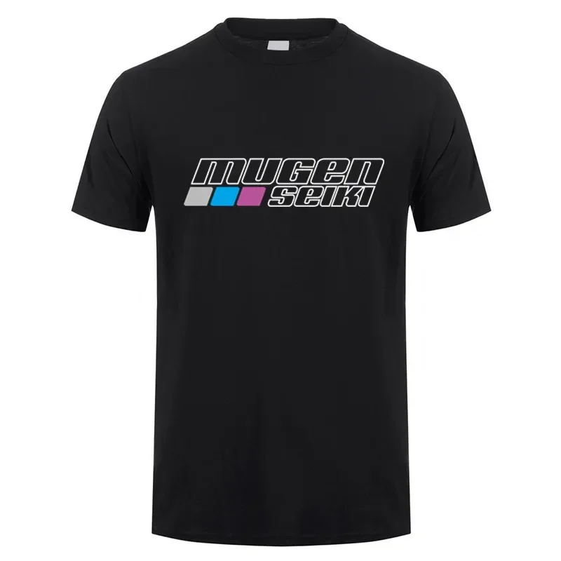 

Mugen Seiki T Shirts Men Unisex Casual Summer Short Sleeve Mans Cool Cotton Tshirt Tops Tees