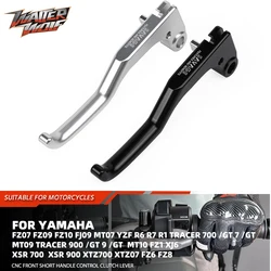 2024 MT Motorcycle Short/Long Handle Clutch Lever  For Yamaha Tracer 700/7/GT 900 9 GT MT09 MT10 YZF R6 R6S R7 R1 FZ09 FZ10 MT07