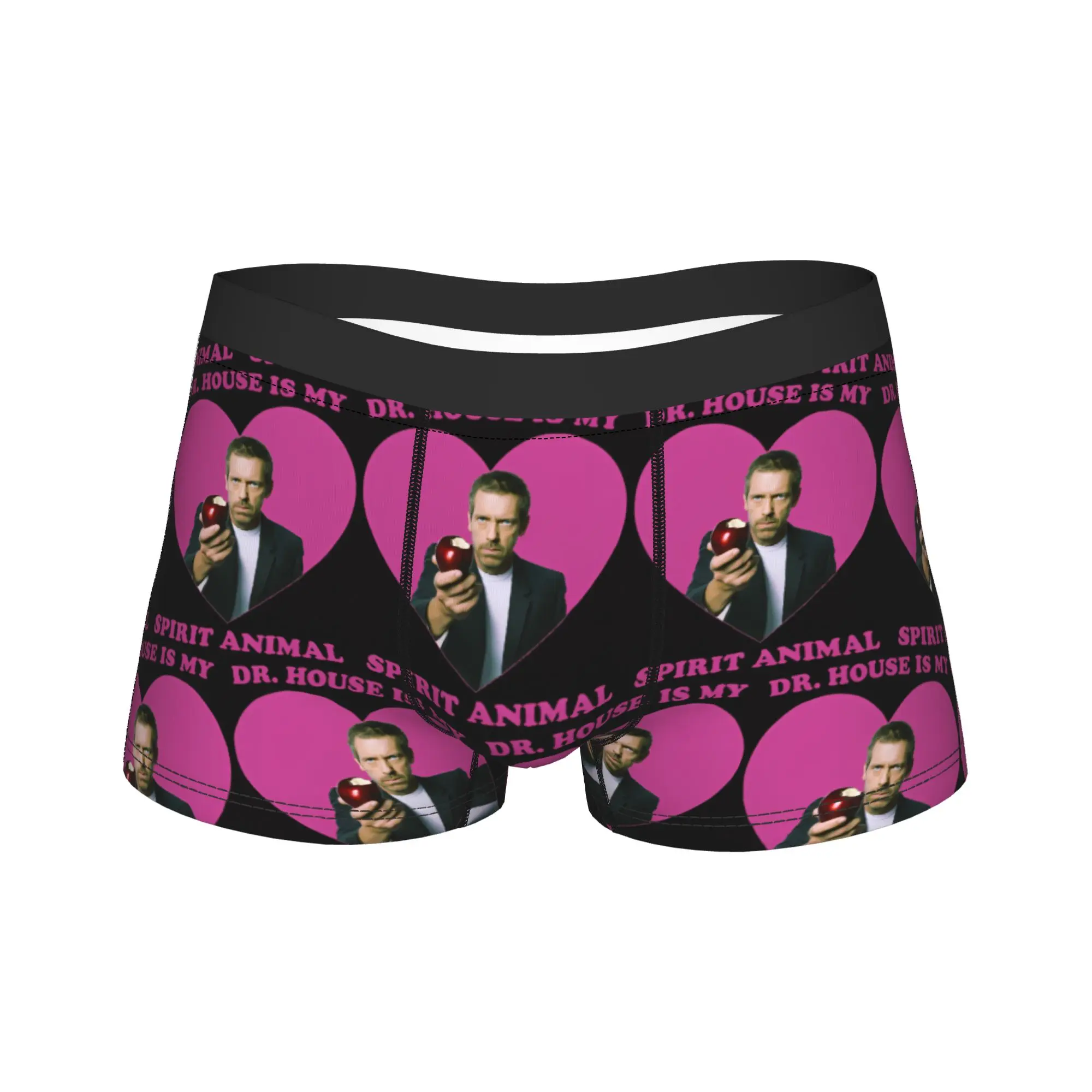 

Dr Gregory House Shorts Briefs Underwear Quality Males Classic Boxershorts Custom DIY Plus Size Panties