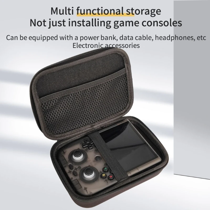 Portable Travel Case For RG406V Handheld Gaming Console Protective Storage Organizers Easy Carry Dustproof Light Weight