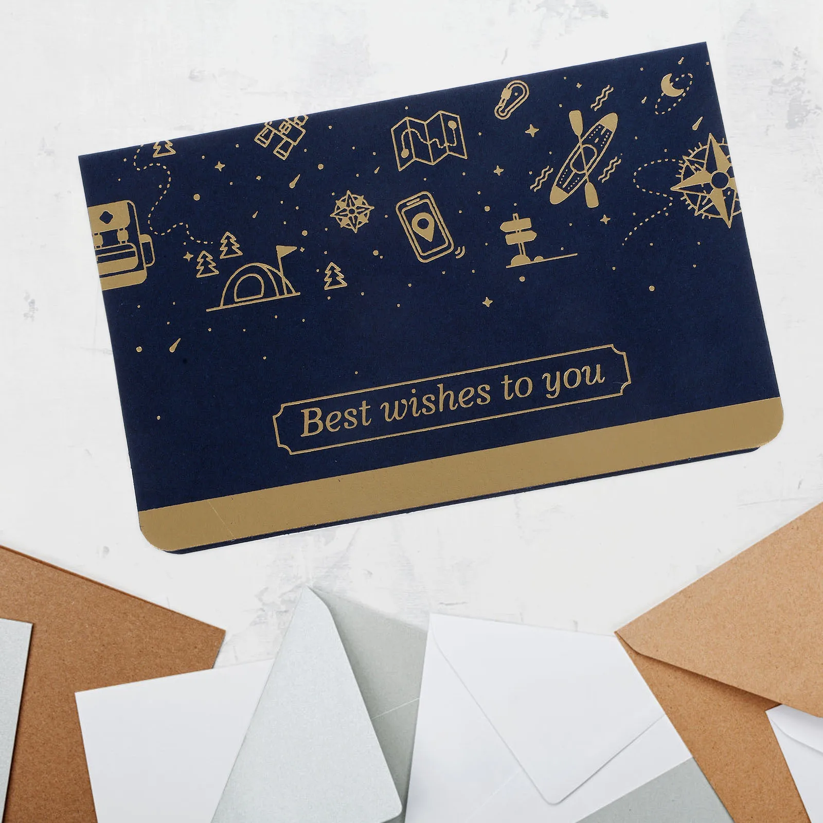 

6Sets Festival Greeting Cards Holiday Blessings Exquisite Craftsmanship Safe Material DIY Birthday Wedding Invites