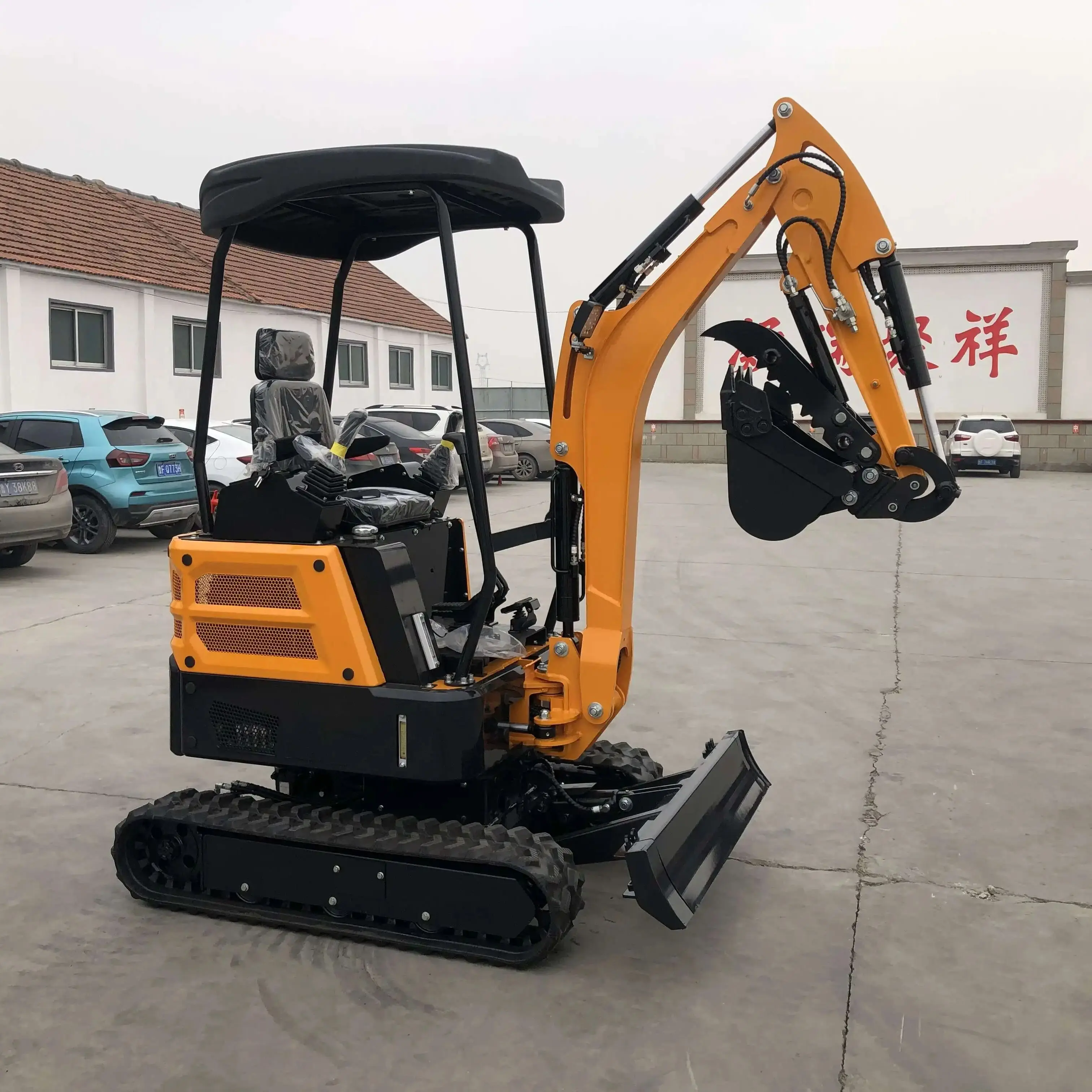 Best Selling 2Ton Mini Excavator EPA/Euro  Crawler Excavators Hydraulic Kubota Agricultural Digger Customized For Sale