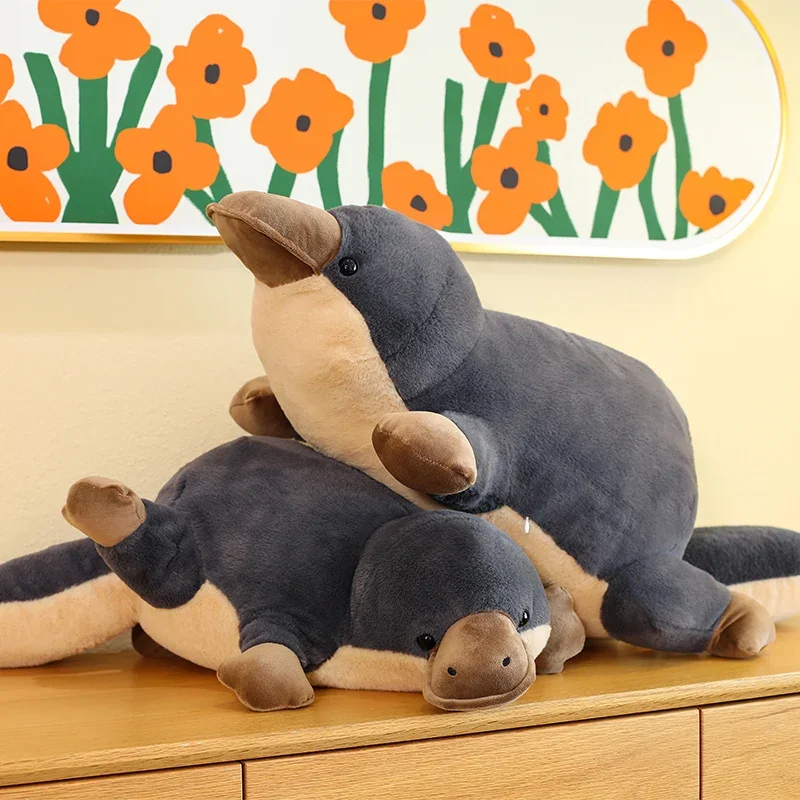 110cm Platypus Plush Toy Doll Soft Stuffed Animal Sleeping Pillow Cushion Christmas Gifts for Kids and Girls