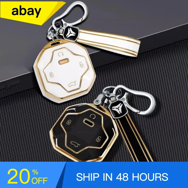 

Car All-inclusive Key Shell Fit for Jetour Traveller T2 2023-2025 Modified TPU All-inclusive Key Bag Car Interior Accessories