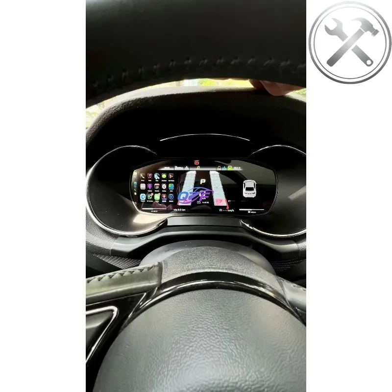 

12.3 Inch LINUX LCD Digital Virtual Cockpit Dashboard Instrument Cluster Speedometer Gauge Auto Retrofit for Q5 Q5L A4 B8 A4L A