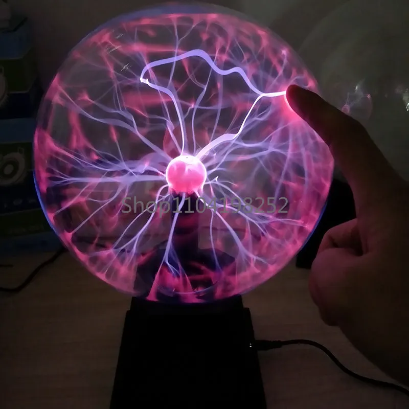 Magic Lightning Ball Electrostatic Ion Glow Ball Plasma ball Tesla Lightning