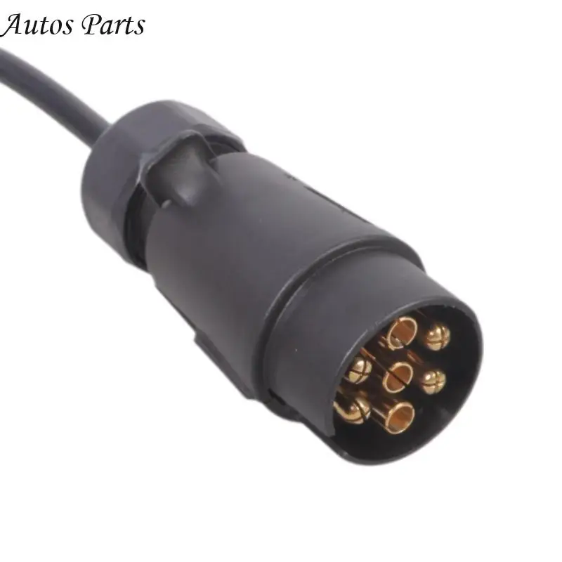 57BA Intercontinental Trailer Connector Adapter 5 7 Pin Double 60cm ABS Construction Waterproof Design For Towing