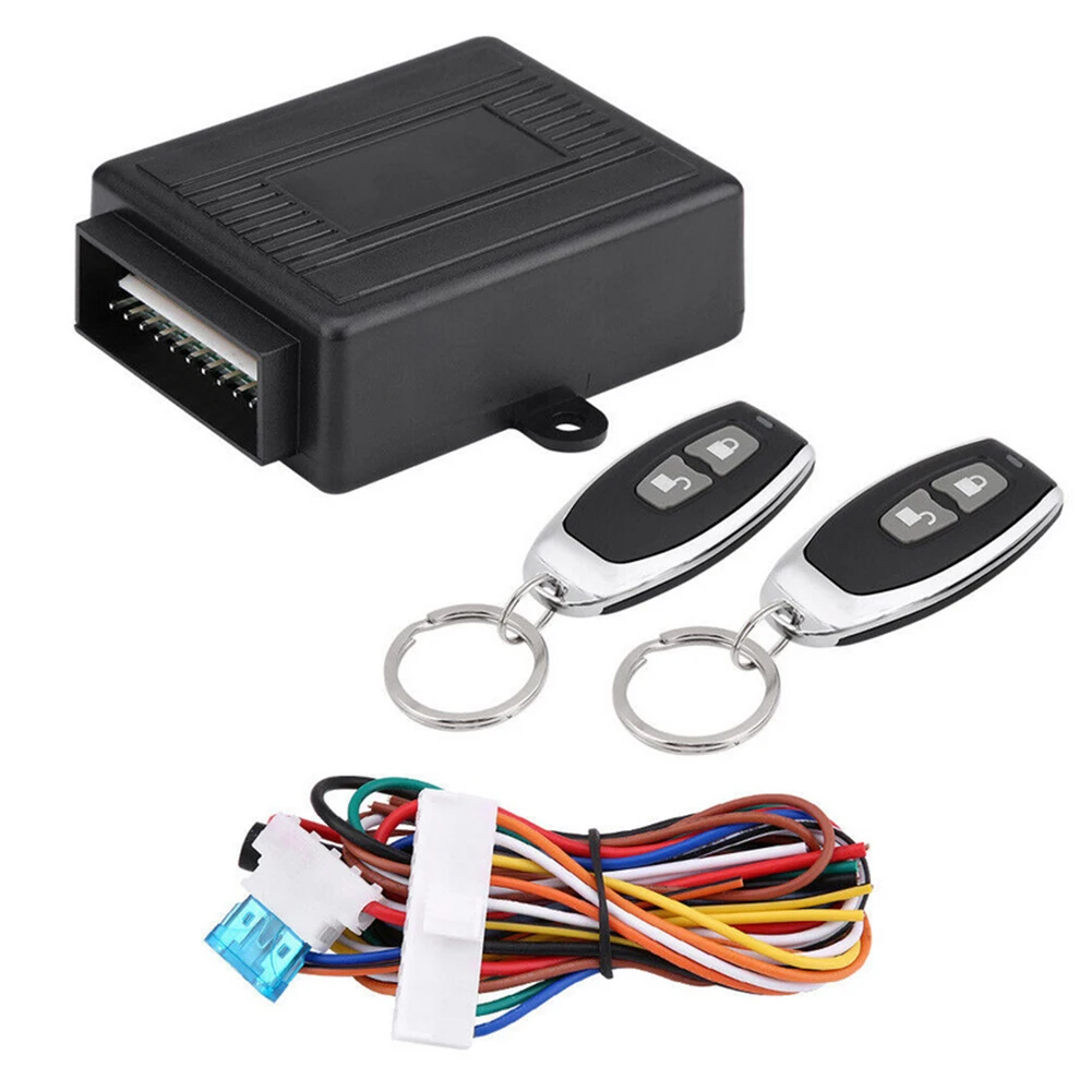 12V Universal Car Keyless Entry System Remote Control Trunk Release Support Original Car Trunk Actuator Central Door Lock Kit