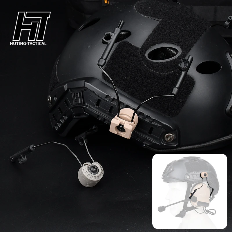 Sordin 360° Support Mount MSA C2 para casco táctico - imagen 5