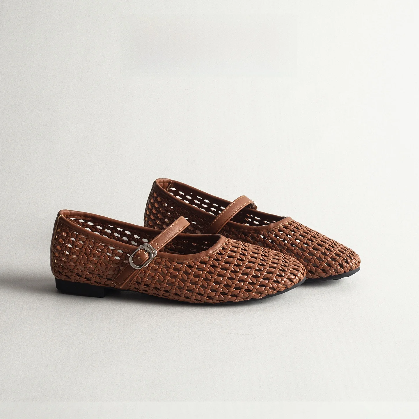 retro-hollow-woven-flat-mouth-slip-on-women's-shoes-breathable-casual-one-strap-fishing-net-mary-jane-shoes-fashionable-all-s